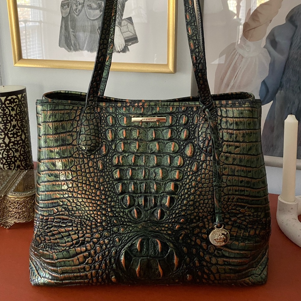 Brahmin Medium Julian Samba Melbourne Bag w Dust Cover